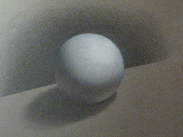 Sphere, Technique Mixtes sur Canssons, 50x60cm